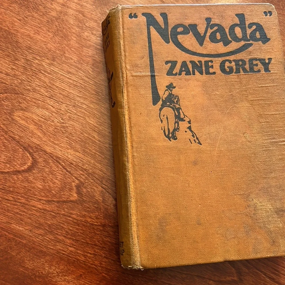 Antique Zane Gray Nevada 1928 copy